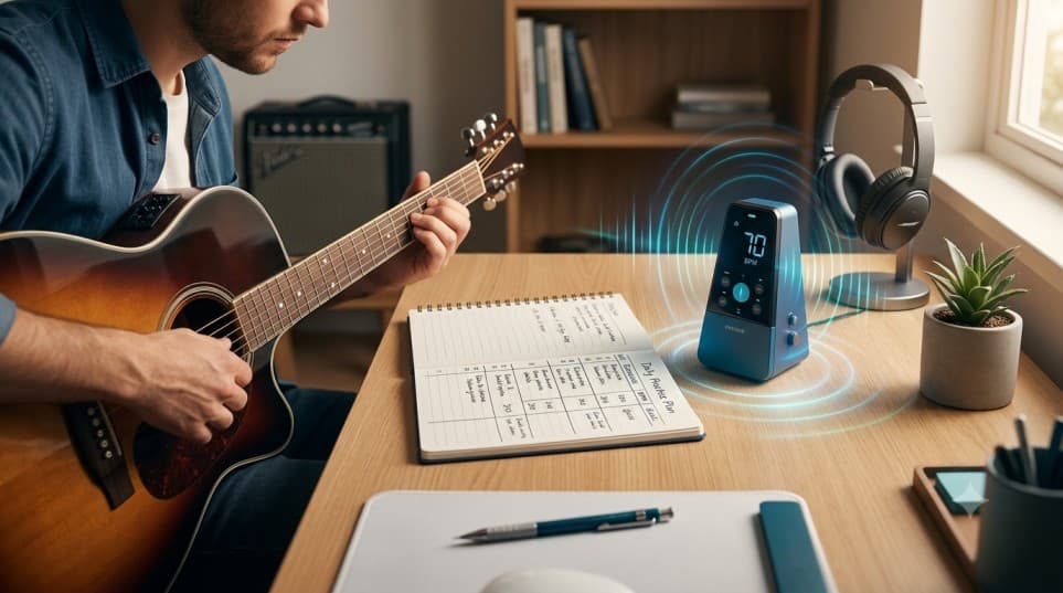 How to Practice with a Metronome (Without Getting Bored)