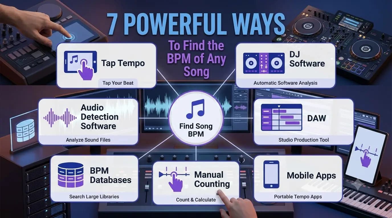 How to find the BPM of any song using seven proven methods